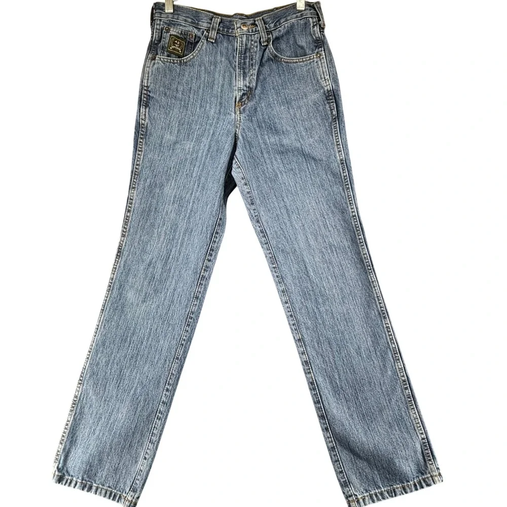 Cinch Jeans Mens 29x32 Blue 100% Cotton Straight Leg Western Lot of 2